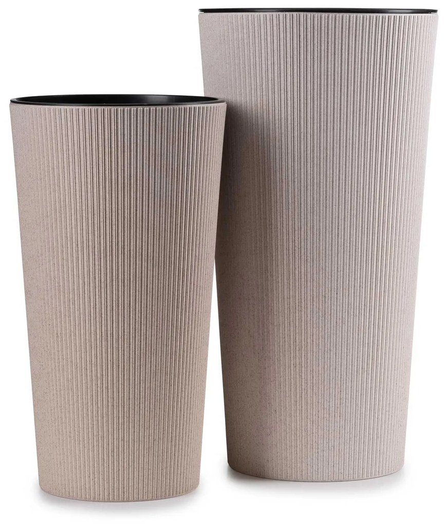 Súprava 2 kvetináčov URBANICA ECO béžová