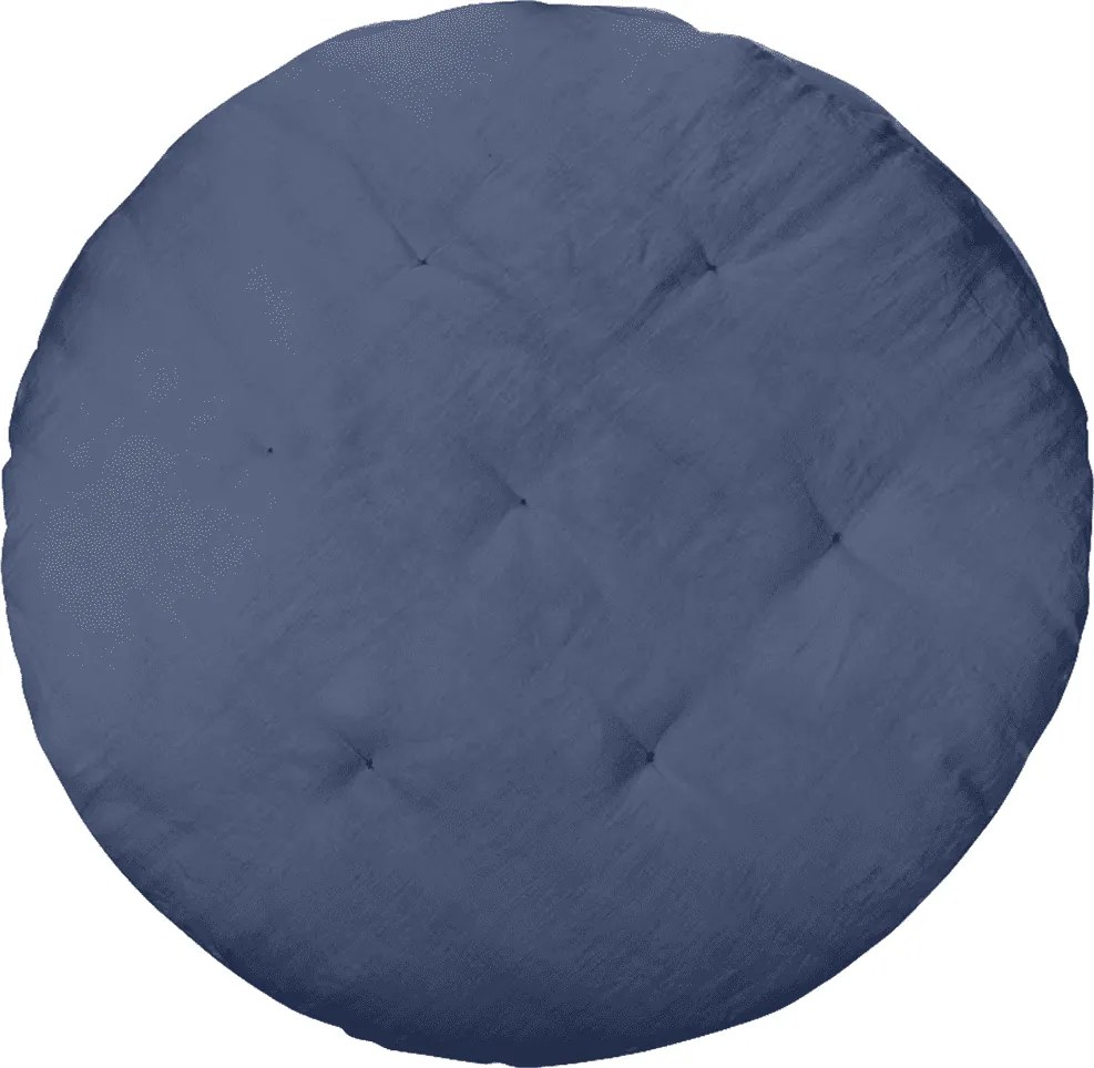 Detská ľanová podložka na hranie džínsová