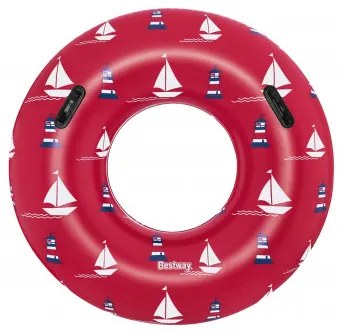 Nafukovacie koleso Bestway 36353 červené 119 cm