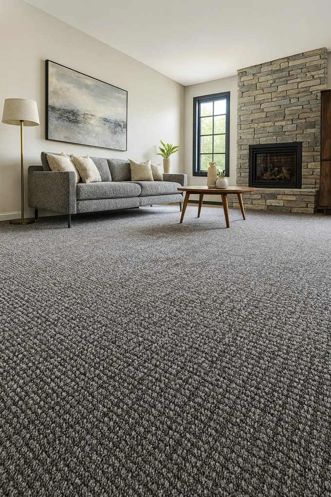 Koberec metráž Orion 9299, na mieru, šíře 4m,5m, šedá, filc, chodba / predsieň