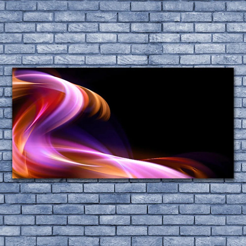 Obraz na akrylátovom skle Abstrakcie vlna umenie 120x60 cm
