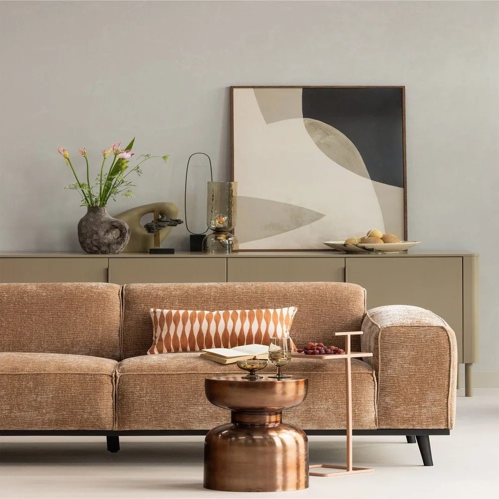 Kovový odkladací stolík 22x22 cm Toste – WOOOD