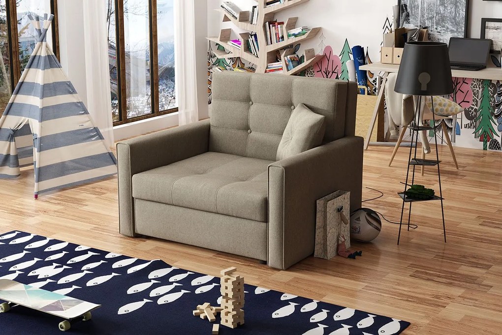 Kreslo Clivia Lux I, Dostupné poťahy: Tatum 276