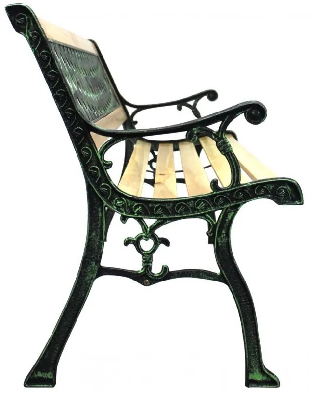 ShopJK ZÁHRADNÁ LAVIČKA 122 X 56 X 74 CM MEB2769