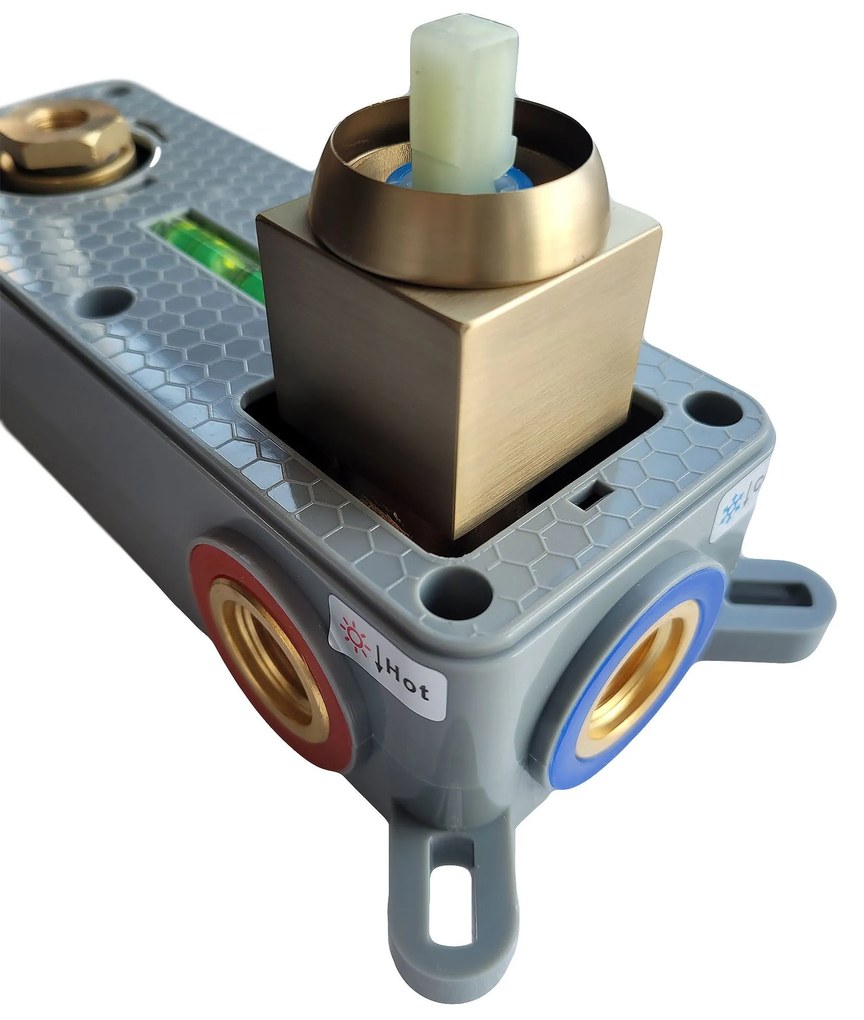 Rea Joe, podomietková umývadlová batéria + BOX, zlatá matná, REA-B3620