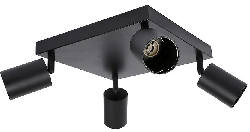 Stropné bodové svietidlo SARAI 6969 G10 čierne LS4