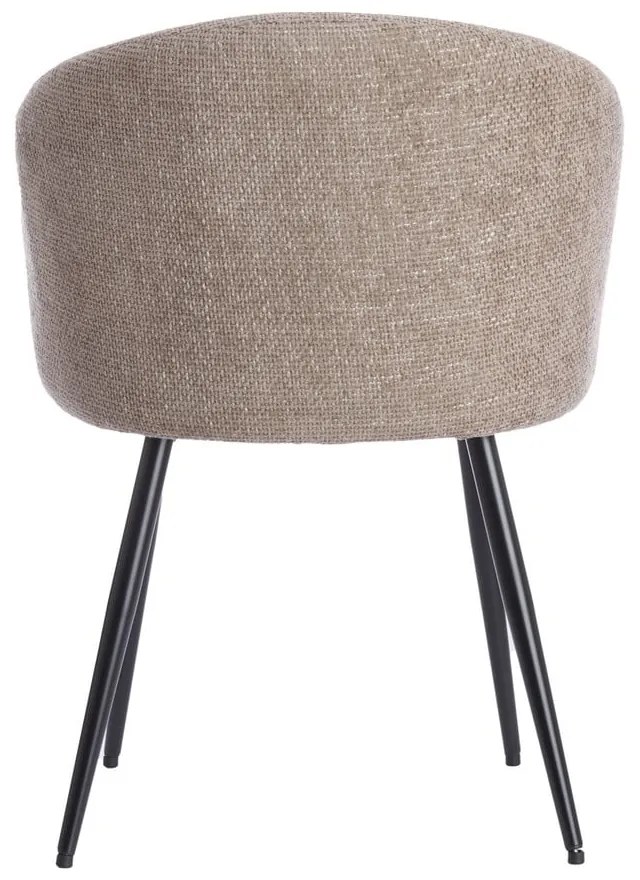 Béžové kovové jedálenské kreslá v súprave 2 ks Radaja – Light &amp; Living