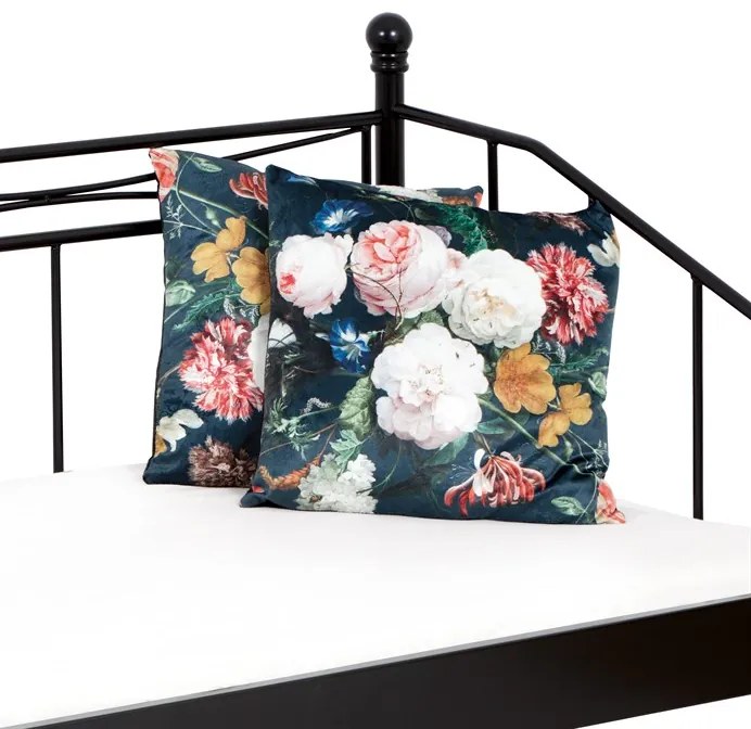 Autronic BONTEC Jednolôžková posteľ 208x98cm, kov, čierna, BED-1905 BK Farba: Čierna