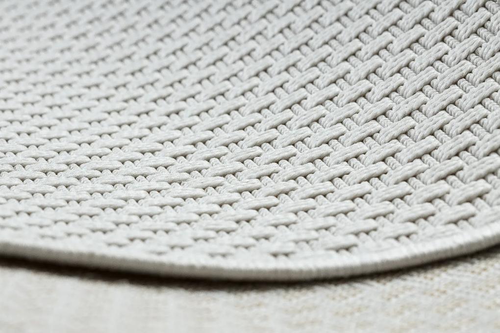 Dywany Łuszczów Kusový koberec Timo 6272 White – na von aj na doma - 160x220 cm