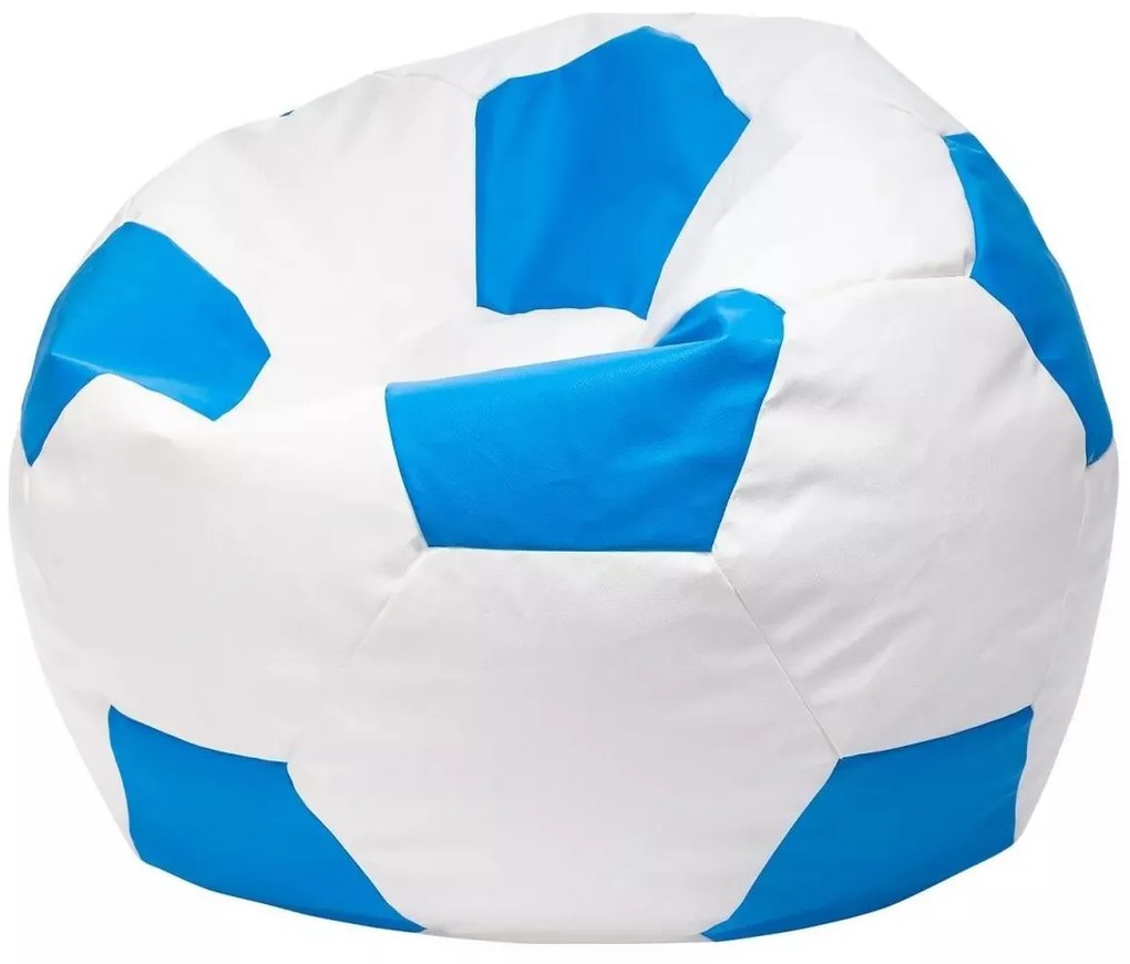 Sedací vak Sport XL – veľká lopta pre fanúšikov športu a pohodlia Farba: E19 - modrý
