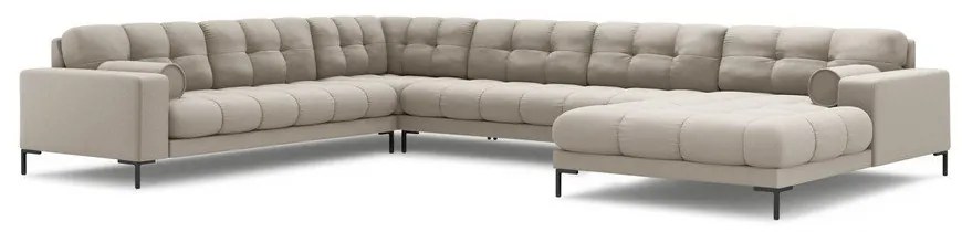 Béžová rohová pohovka (ľavý roh) Bali – Cosmopolitan Design