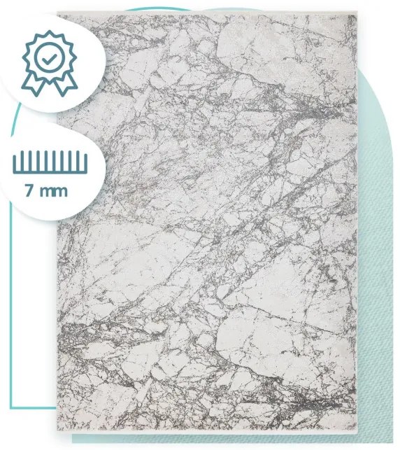 Koberec Arte Magic Marble sivý