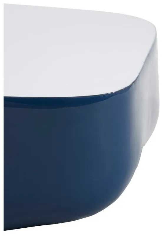 Modrá kovová polica 32,5 cm Adawa – Light &amp; Living