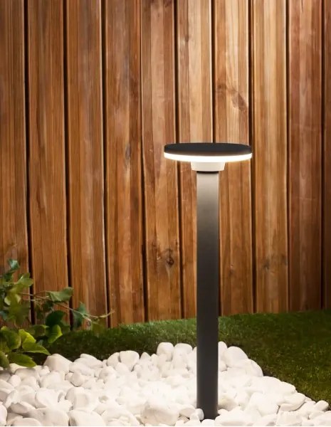 Vonkajšie LED lampa Suite 18 tmavo sivé