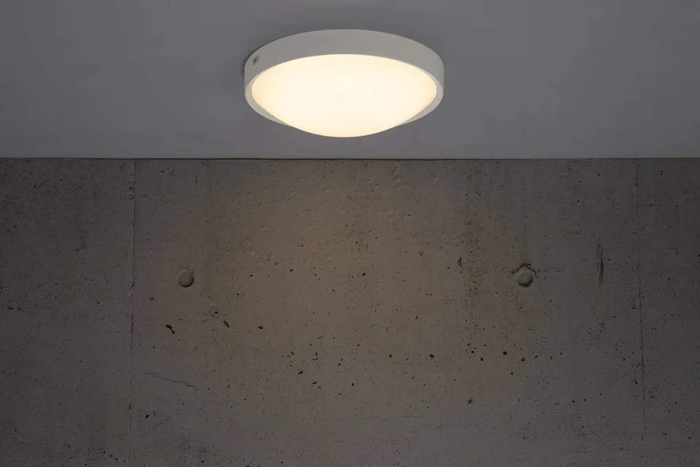 NORDLUX Okrúhle stropné svietidlo LED ALTUS, 13 W, teplá biela, biela