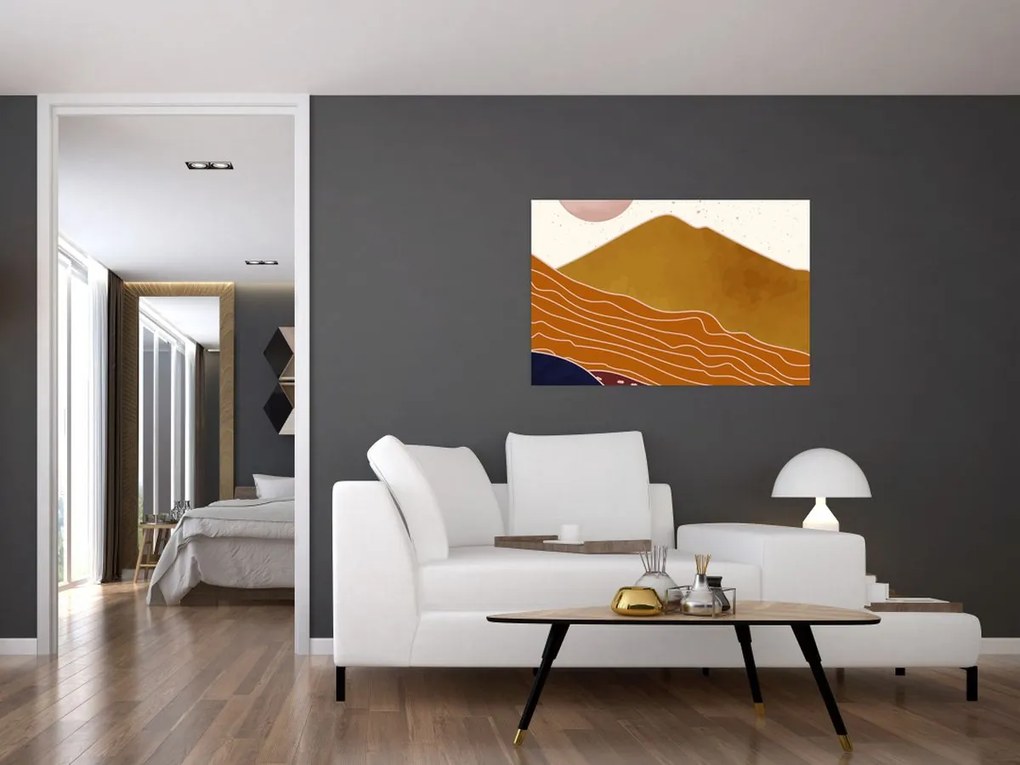 Obraz - Spacefrog design hory N⁰1 (90x60 cm)