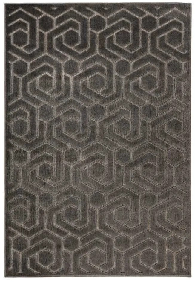 Lalee Kusový koberec Amira 202 Grey Rozmer koberca: 80 x 300 cm