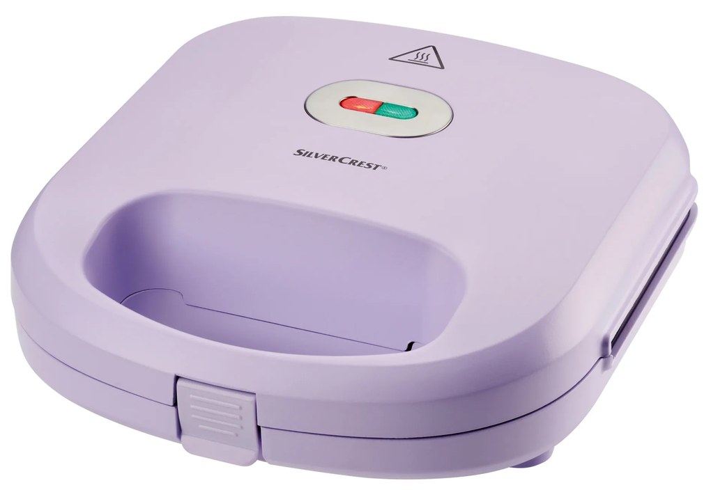 Silvercrest® Kitchen Tools Vaflovač s vymeniteľnými platňami Swew 750 D4/Sowew 750 D4 (fialová) (100387639)