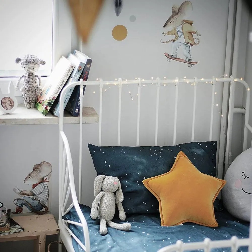 Samolepka do detskej izby malá pouličná myš sada