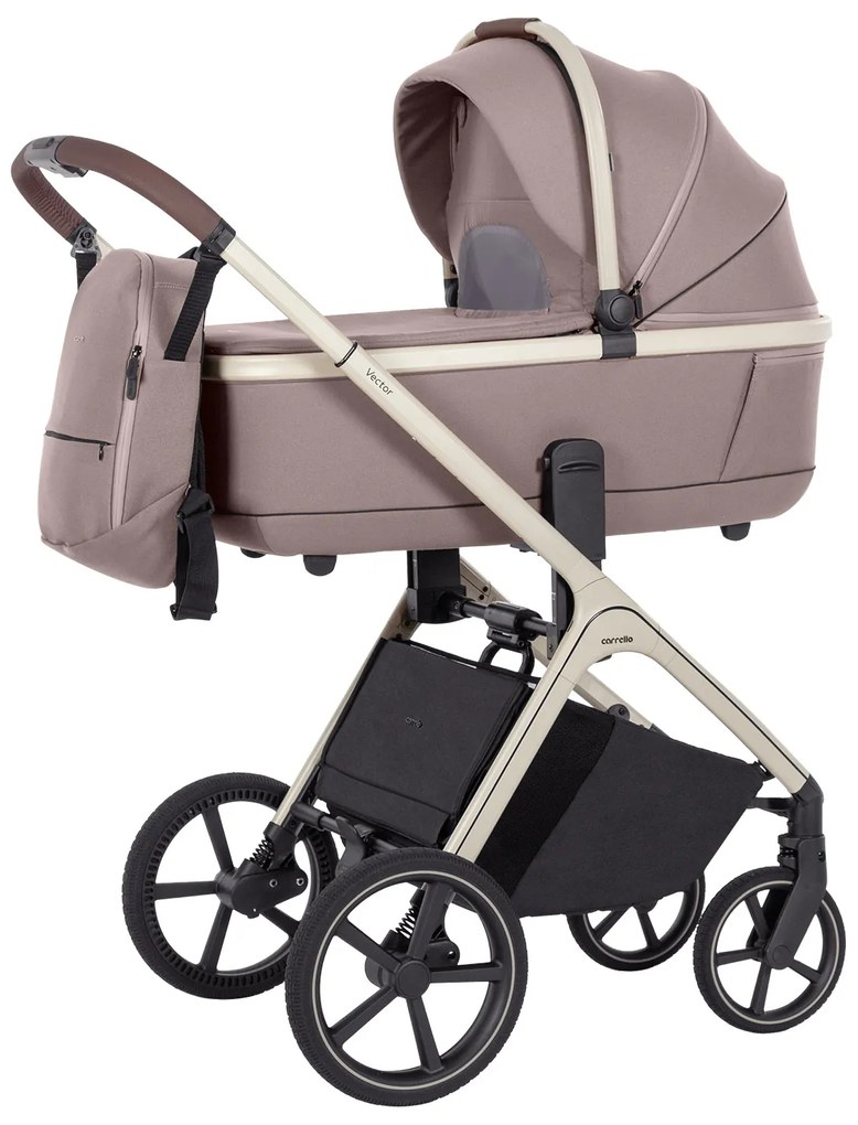 Detský kočík 2w1 CARRELLO Vector CRL-6550 Rock Beige