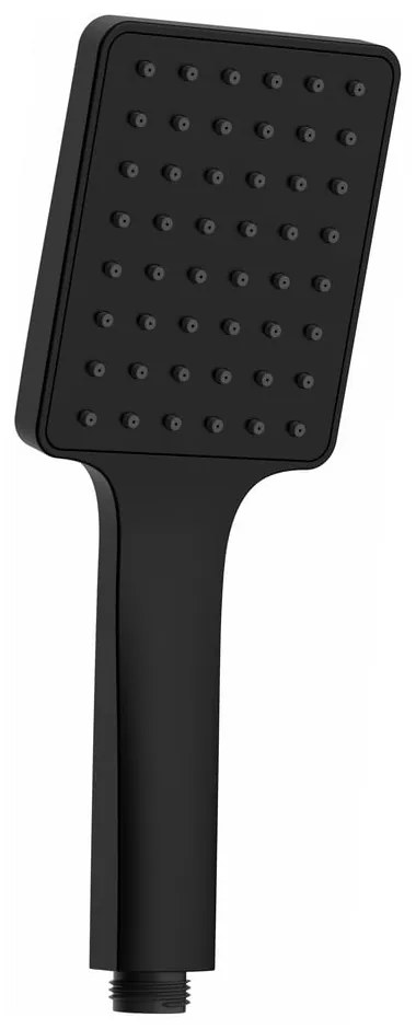 Matne čierna plastová sprchová hlavica – Sapho