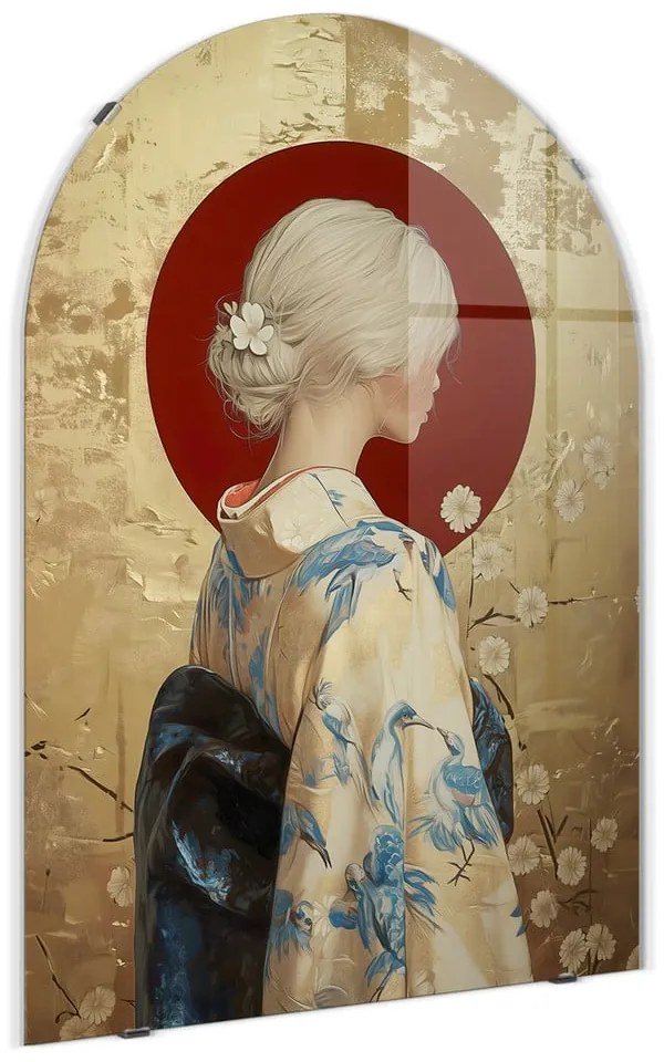 Sklenený obraz 70x100 cm Rukia – Styler