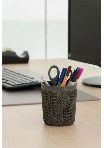 Curver KNIT organizér S / hnedý