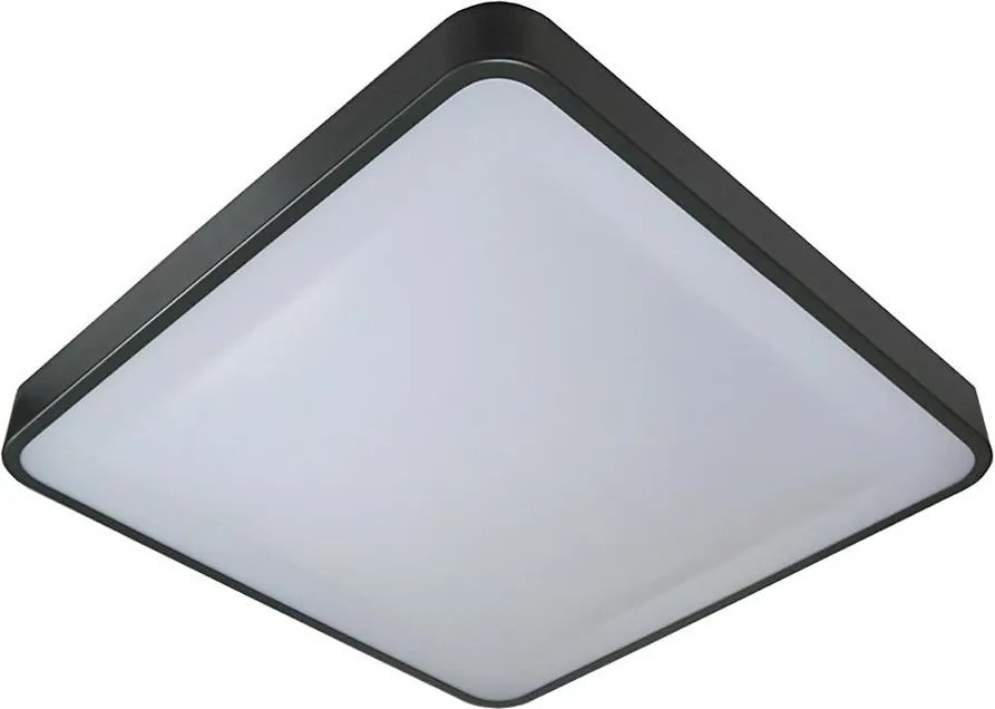 Stropné svietidlo WILTON 2xE27/60W/230V 37,5x37,5 cm čierna