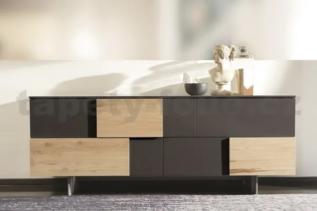 Samolepiaca tapeta 200-8289, rozmer 67,5 cm x 15 m, Anthrazit, d-c-fix