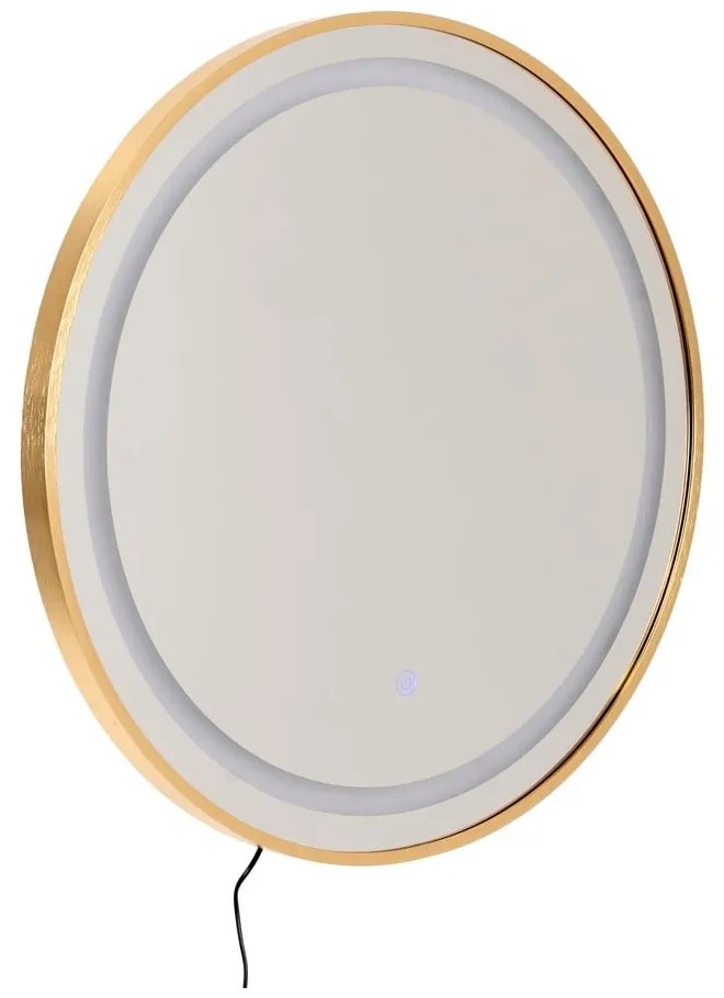 Nástenné zrkadlo s osvetlením 60x60 cm – Ixia