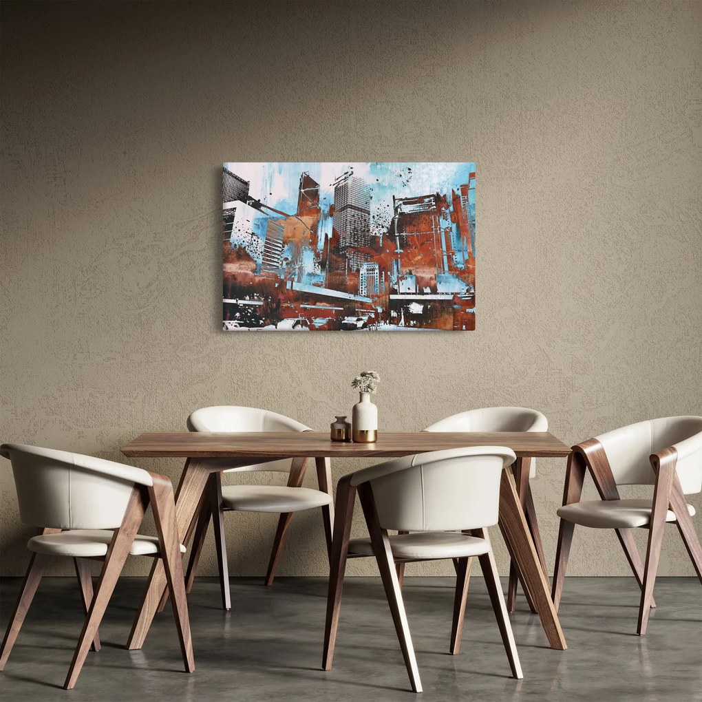Obraz - Mrakodrapy (90x60 cm)