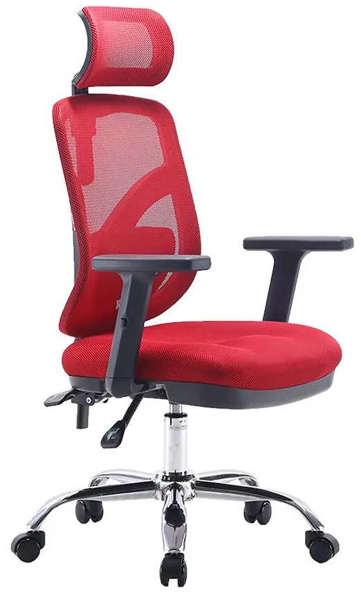 Kancelárske kreslo Angel Jokasta Červená