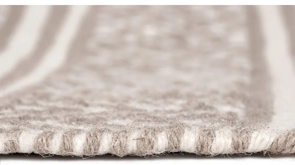 Béžová textilná kúpeľňová predložka 50x80 cm Shaki – Wenko