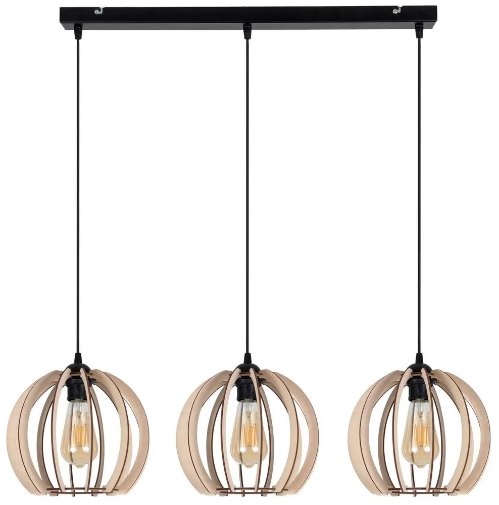 Luster na lanku DORO 3xE27/60W/230V