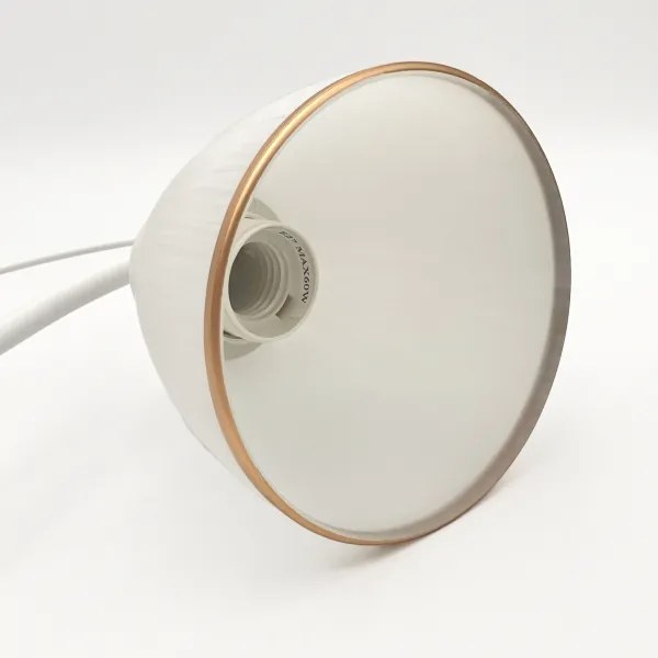 Luster na reťazi RETRO 2xE27/60W/230V matná biela