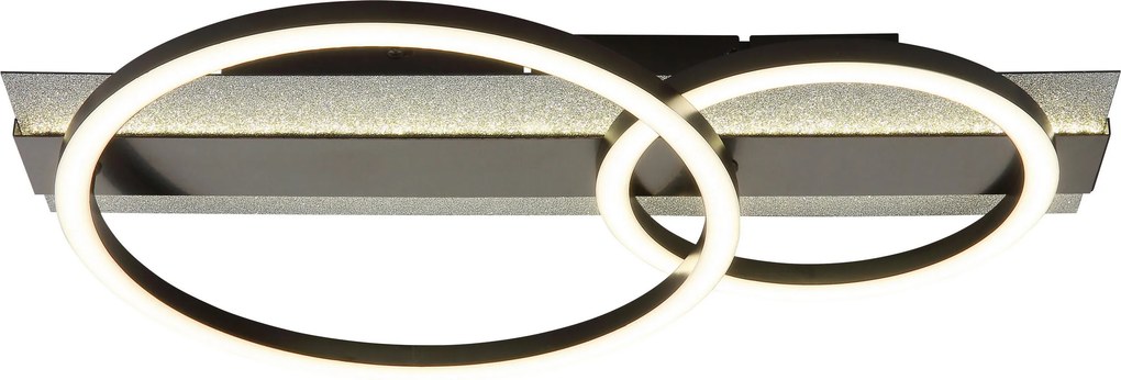 XXXLutz STROPNÉ LED SVIETIDLO, 48,2/30/8,8 cm Globo - Online Only bytové doplnky - 004558167602