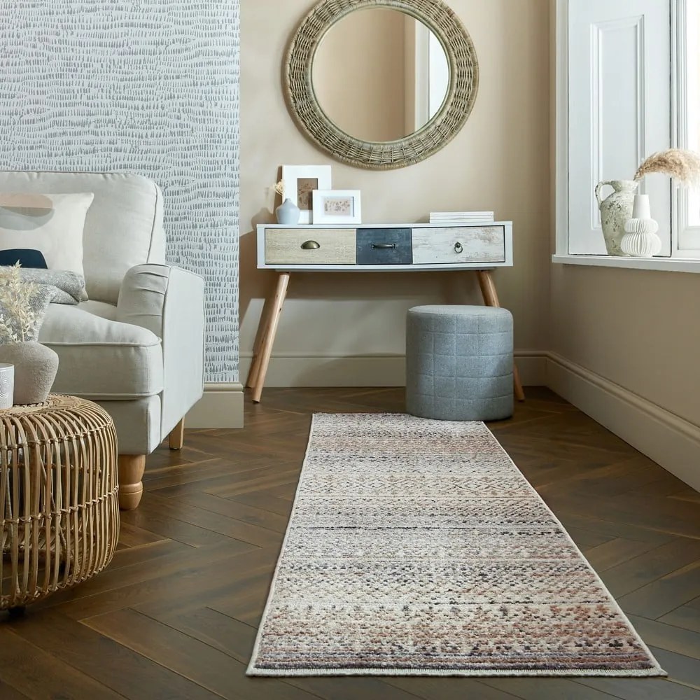 Béžový behúň 60x230 cm Camino – Flair Rugs