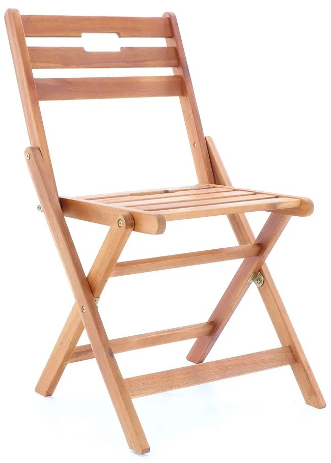 Záhradná stolová zostava Kled - 2 miesta, hnedá