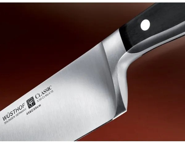 Wüsthof - Sada kuchynských nožov CLASSIC 3 ks čierna