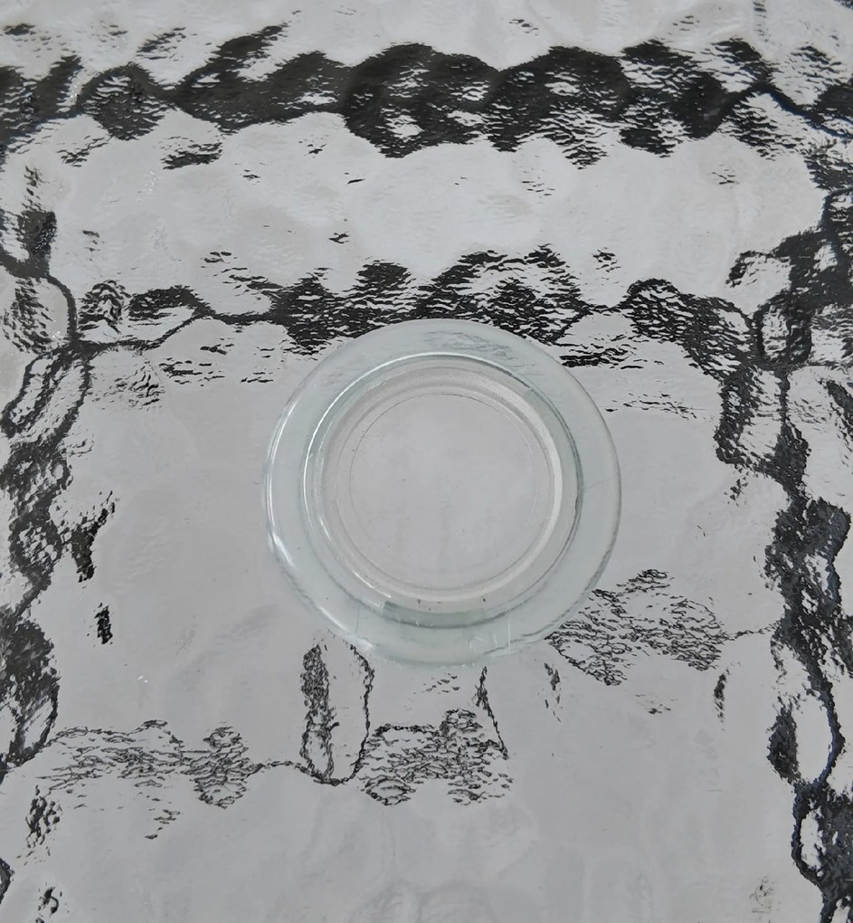 TRENDIE Záhradný stôl so sklom 120x70cm