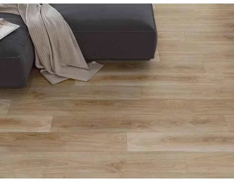 Mexen San Marcos, vinylová podlaha 1240x182 mm SPC 6,5 mm, IXPE 1,5 mm, 4-stranná V-drážka, dub, F1048-1240-182-505-4V1-01