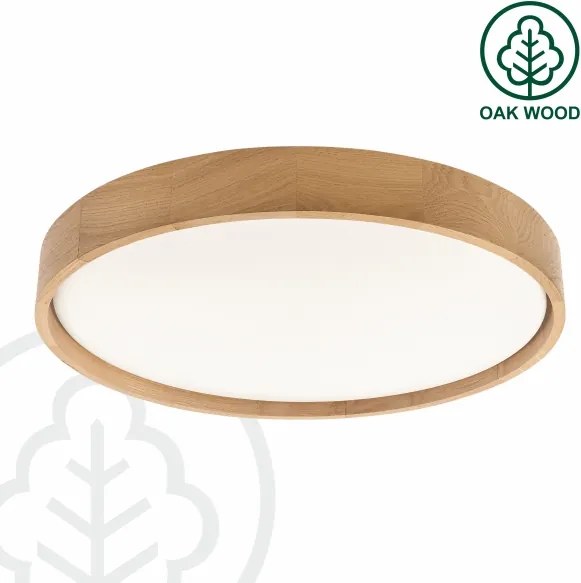 BRILAGI - LED stropné svietidlo MANAROLA PLAIN LED/36W/230V 3000K pr. 48 cm dub
