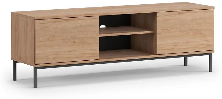 TV stolík Crazy 2D, prírodný