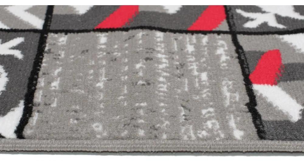 Kusový koberec PP Falco červený 160x220cm