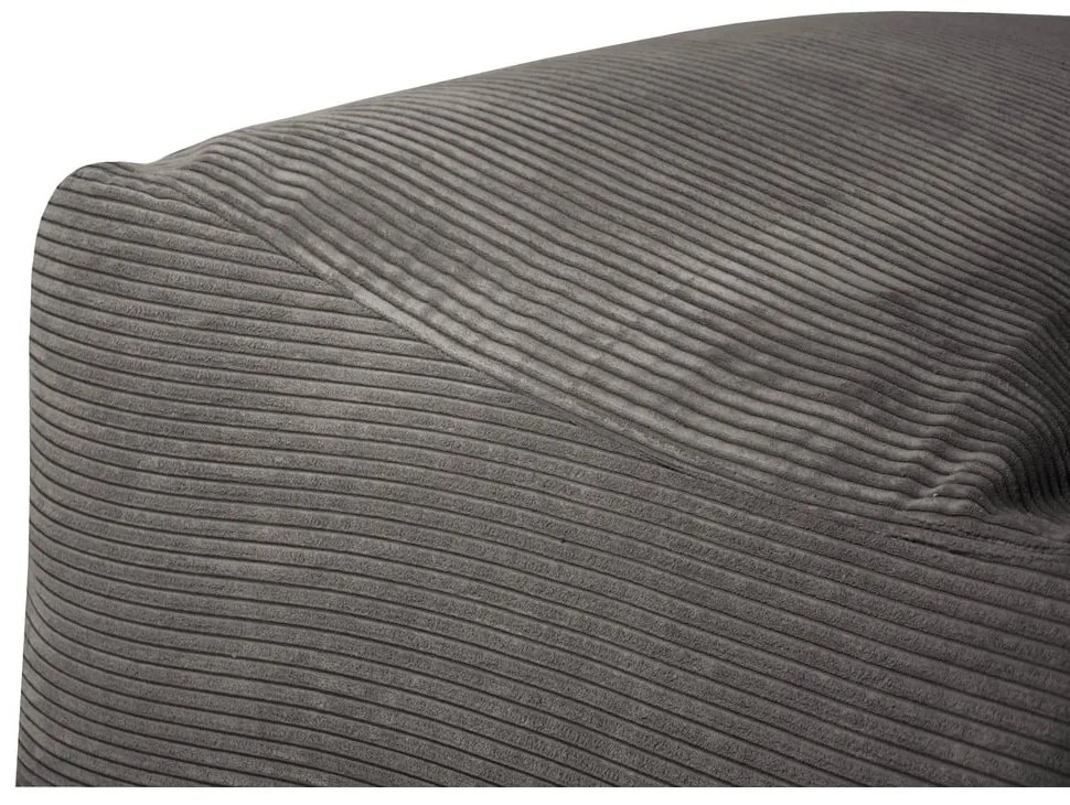 Hnedý menčestrový sedací vak Lounge 100 – SLOWDOWN