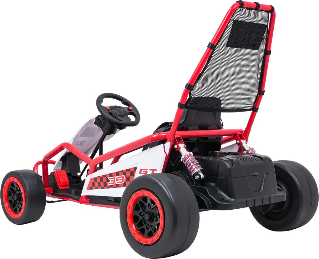 Ramiz Motokára TORNADO s funkciou driftovania Červená