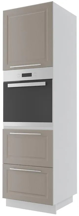 Kuchynská skrinka Emporium d14ru/2m-356 grey stone/kor.biela