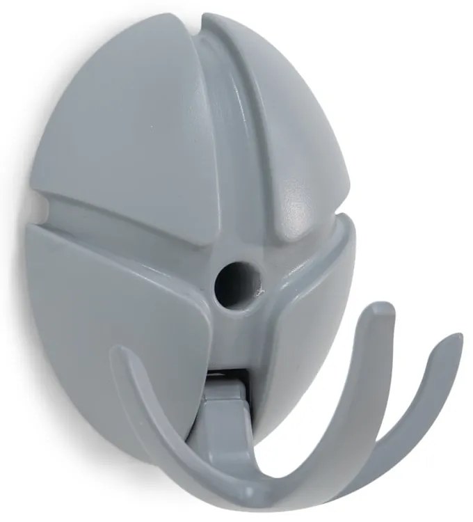 Sivý nástenný háčik Tick – Spinder Design