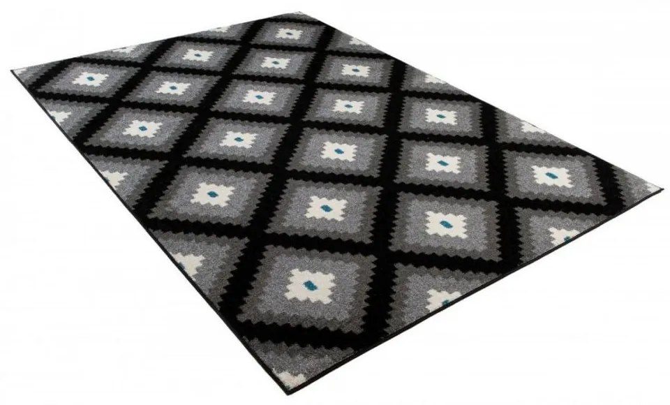 Kusový koberec Remund čierny 2 80x150cm