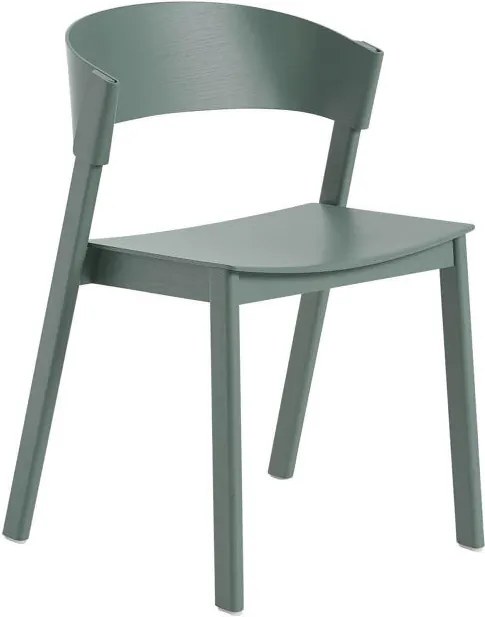 Muuto Stolička Cover Side Chair, green